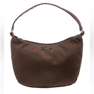 Vintage Brown Nylon Kate Spade Bag Small Shoulder Bag
